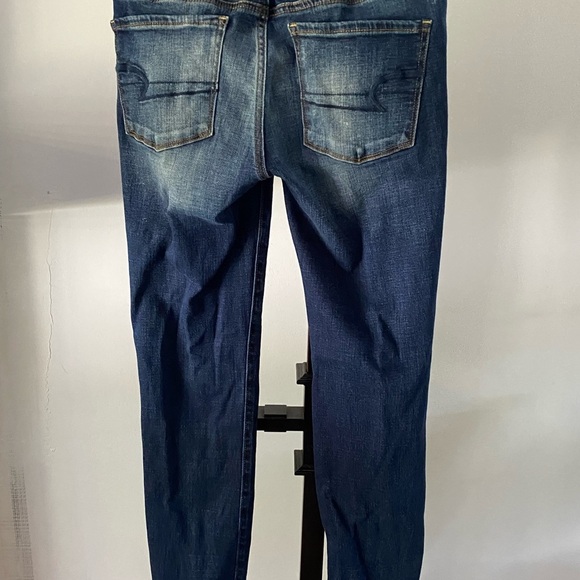 American Eagle Outfitters Women's Blue Skinny Jeans - Picture 1 of 2